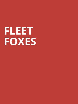 Fleet Foxes at O2 Academy Brixton